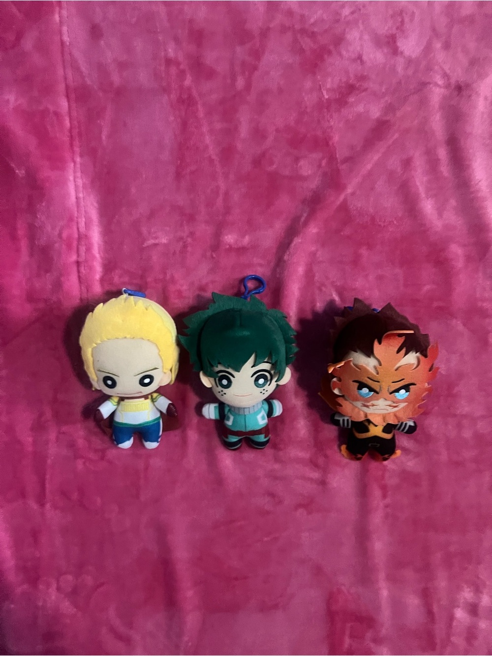 My Hero Academia Keychain 3 piece Bundle
